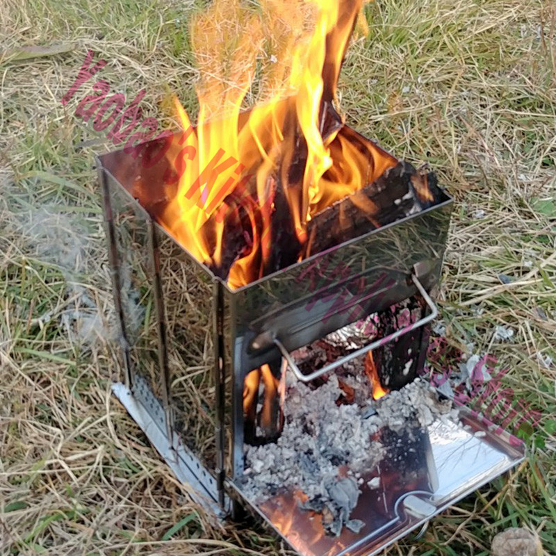 Stufa a Legna per Campeggio, A - Outdoor Camping Stove Wood recensione e prezzo