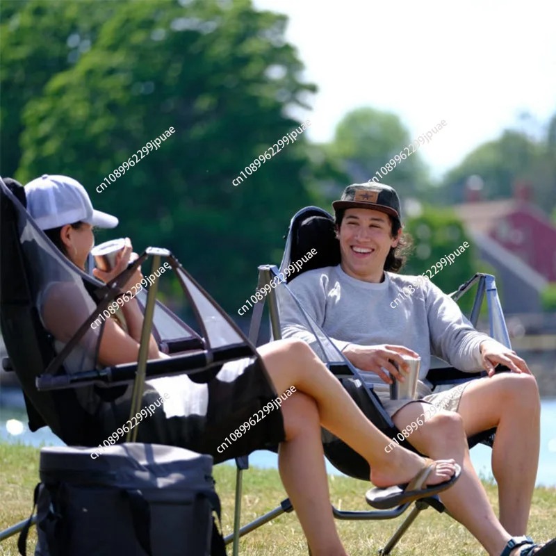 Sedia a dondolo portatile da e - Outdoor Camping Rocker recensione e prezzo