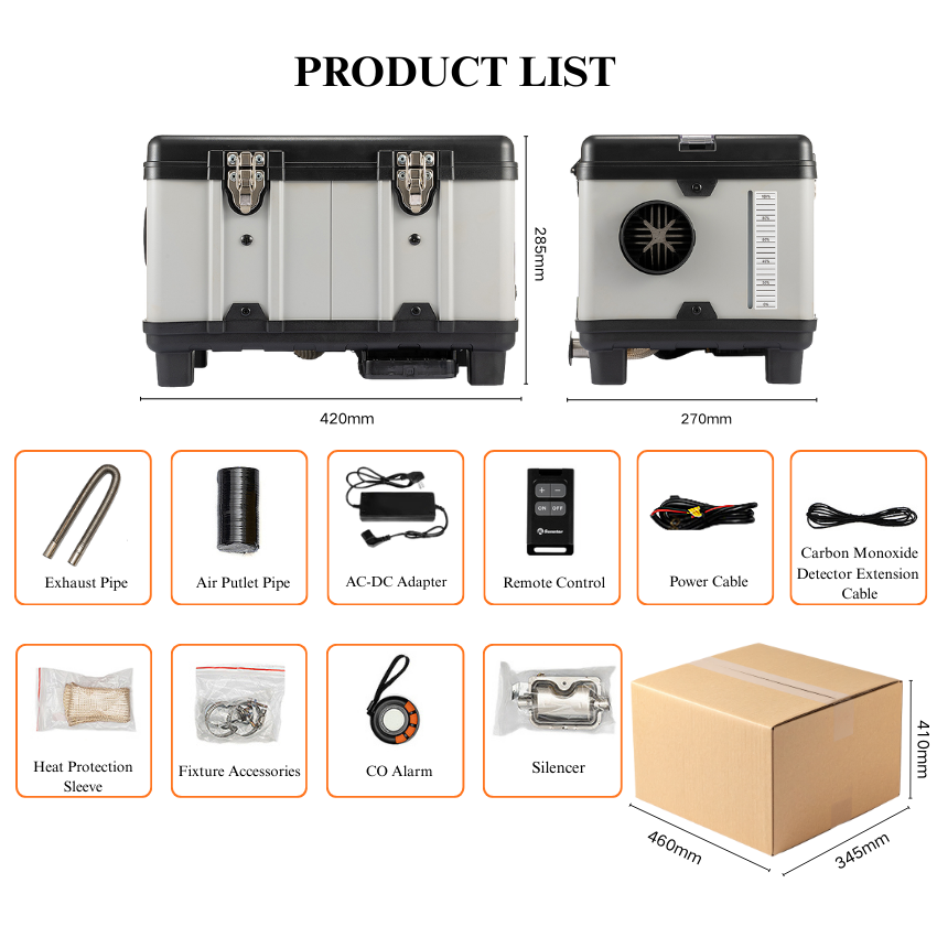 Riscaldatore Diesel Autonomo T - Outdoor Camping Heater recensione e prezzo