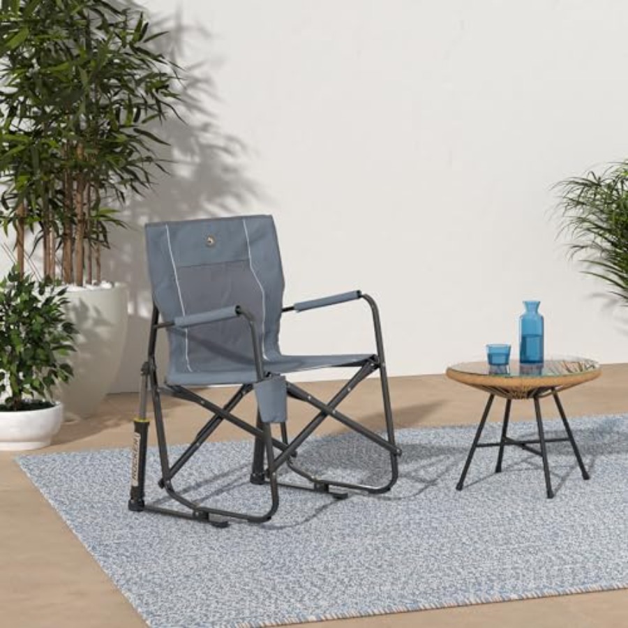 Sedia a dondolo da campeggio F - Outdoor Camping Rocker recensione e prezzo
